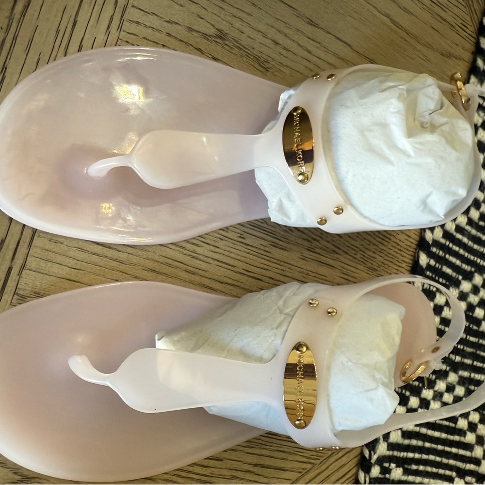 Michael Kors Pink Sandals Chic Comfort
